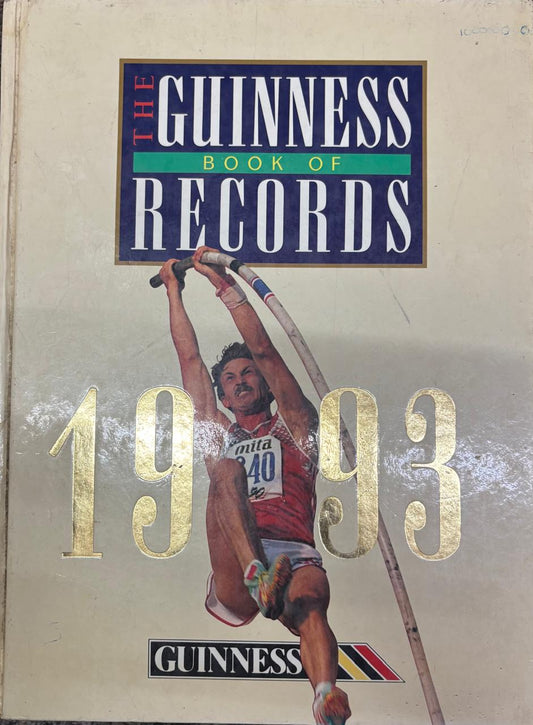 The Guinness Book of Records: 1993 Book by Peter Mathews (Rare)