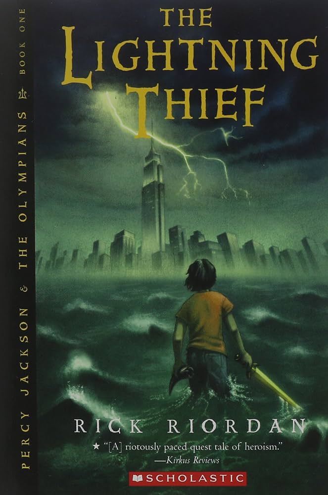 The Lightning Thief (Percy Jackson and the Olympians, Book 1) By Rick Riordan   buy used books online