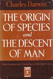 The Origin of Species and The Descent of Man Hardcover By Charles Darwin      buy used book online