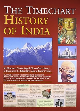 The Timechart History Of India Hardcover By Misc 