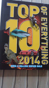 Top 10 of Everything 2014 Book by Russell Ash (Rare)
