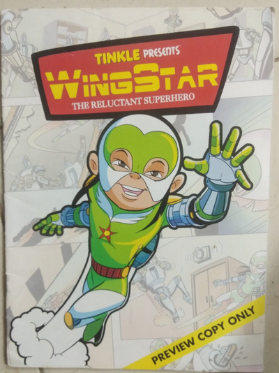  WingStar: The Reluctant Superhero By Tinkle