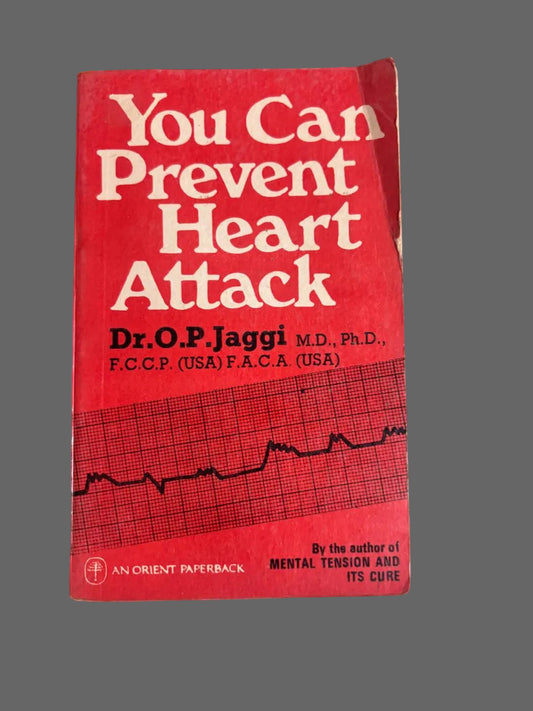 You Can Prevent Heart Attack By Dr.O.P.Jaggi   second hand books online