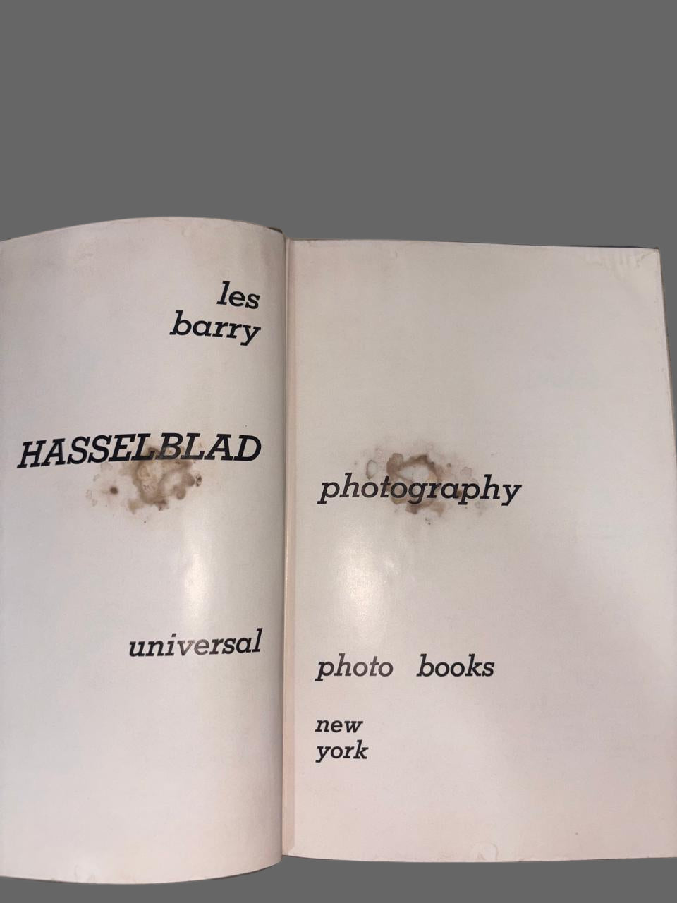 les barry HASSELBLAD photography universal photo books new york (Rare)