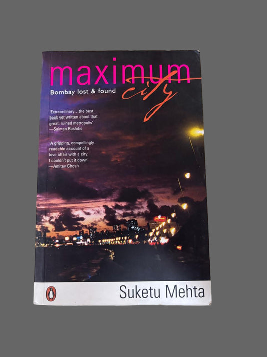 maximum city By Suketu Mehta